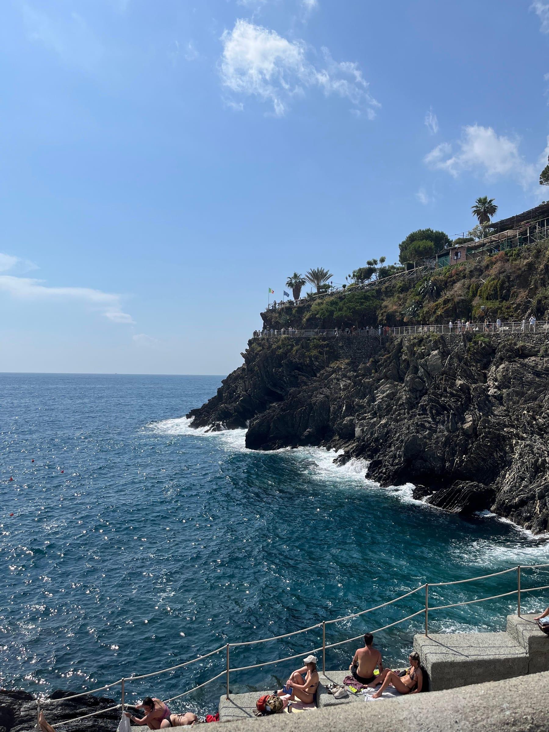 Rocky Mediterranean coastline
