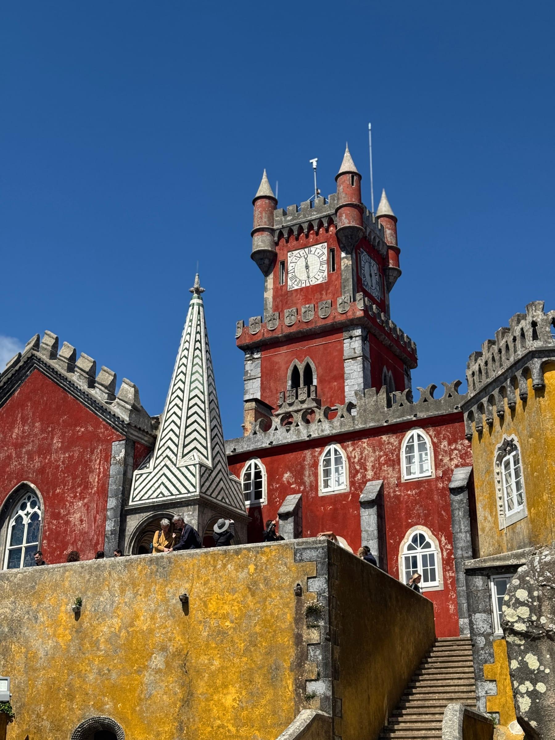 Pena Palace colorful towers
